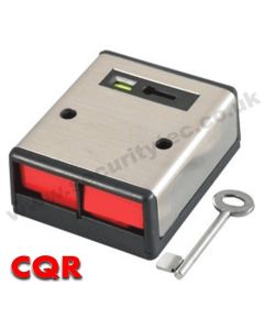 CQR Personal Attack Alarm, Stainless Steel