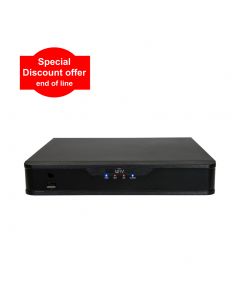 UNV, 4ch, DVR, 2TB HDD fitted, up to 8MP Camera support (Uniview clearance, special offer)