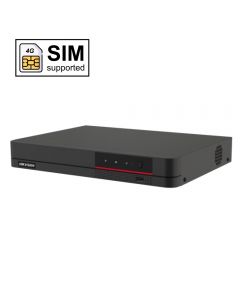4CH HIKVISION NVR WITH 4X POE, internal 4G SIM supported