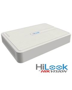 8ch HiLook by Hikvision NVR, 8-PoE Plastic shell (up to 4MP IP cameras supported)