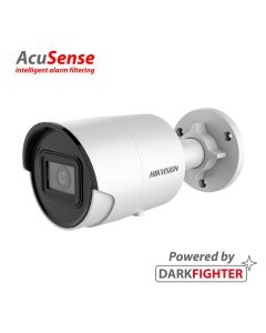 Hikvision 8MP, no brand markings & massive saving, 2.8mm lens, 30m IR, Darkfighter, AcuSense, Bullet IP Camera