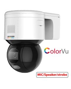 Hikvision 4 MP ColourVu Network PT (no Zoom) Camera, 2 way audio