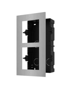 Hikvision Stainless Steel 2 Gang Flush mounting bracket for modular door station