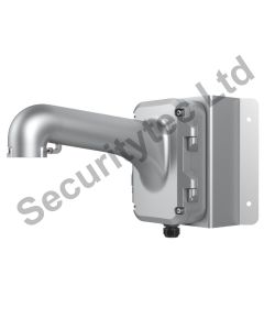Hikvision Corner mount with junction box for Speed Dome, Platinum Grey Finish