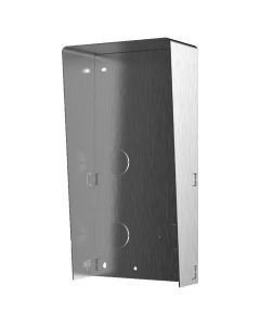 Hikvision Stainless Steel 2 Gang module Rain Shield for use with DS-KD-ACW2/S