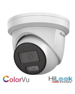 8MP(4K), ColorVu, 2.8mm Lens, IP, HiLook by Hikvision, Turret camera with MIC