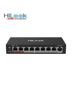 8-Port 100Mbps PoE Switch, 1x uplink, HILOOK BY HIKVISION