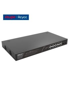Ruijie-Reyee, 16x Gigabit PoE/PoE+ Port (247W), 2x SFP Uplinks, Switch