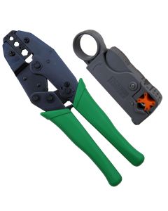 BNC Crimping & Cable Stripping tool set