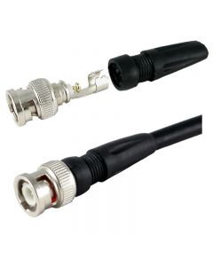 BNC Screw-on plug for RG59 Coaxial cables