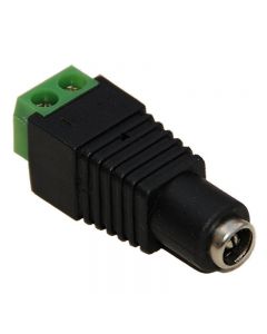 Jack adapter for DC leads (female)