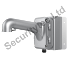 Hikvision Corner mount with junction box for Speed Dome, Platinum Grey Finish