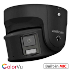 8MP 180deg Dual lens ColourVu, AcuSense, turret MIC/sounder
