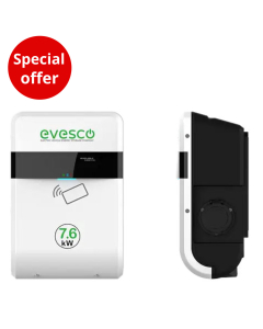 7.6kW single phase, Level 2, electric vehicle charger