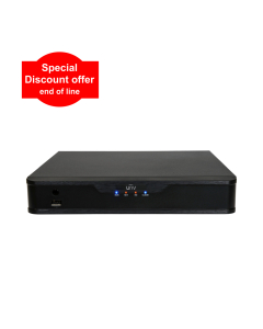 UNV, 4ch, DVR, No HDD fitted, up to 8MP Camera support (Uniview 50% Disc. offer)