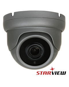 5MP, 2.7-13.5mm motor vari-focal lens, TVI-AHD-CVI-CVBS, Metal Turret Camera, Ultra low light Sony Starvis sensor, Grey