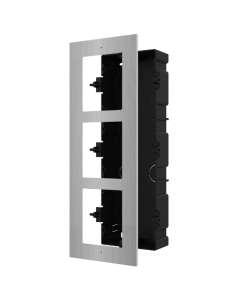 Hikvision Stainless Steel 2 Gang Flush mounting bracket for modular door station