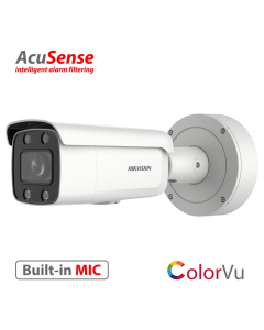4MP, Motor 2.8-12mm lens, Hybrid White light/IR LED's, AcuSense, ColorVu Bullet IP Camera
