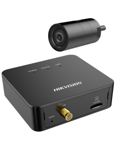 Hikvision 2MP Network Camera, Cylinder shape standard 2.8mm Lens, Audio/Alarm, 2m Lead, 12VDC/PoE