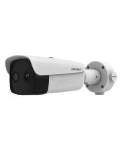 Hikvision 4mm optical & 9.7mm Thermal lens HeatPro, network Bullet Thermal Bi-spectrum Camera