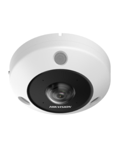 Hikvision 12MP DeepinView IR, Network Fisheye Camera, Mic/Speaker, Weatherproof