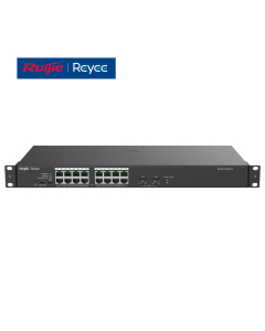 Ruijie-Reyee, 16x Gigabit PoE/PoE+ Port (247W), 2x SFP Uplinks, Switch