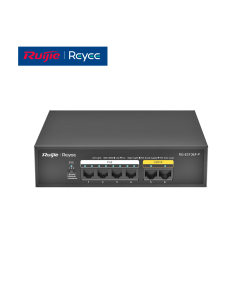 Ruijie-Reyee, 6 PORT 100Mbps UNMANAGED PoE SWITCH
