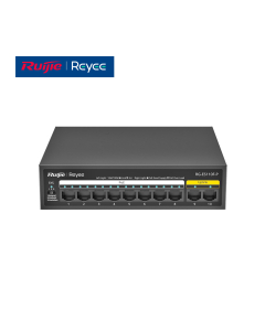 Ruijie-Reyee, 8 PORT 100Mbps DESKTOP UNMANAGED PoE SWITCH