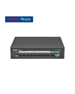 Ruijie-Reyee 8 PORT GIGABIT PoE SWITCH, 2 x SPF uplinks