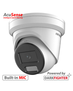 8MP, 4mm lens, 30m IR, AcuSense, Turret IP Camera, Built-in MIC