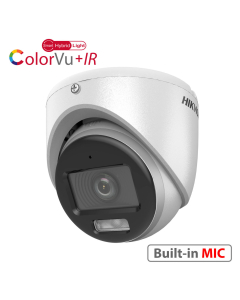  5MP(3K) ColorVu 2.8mm lens, 4in-1, MIC Built-in, Turret Camera